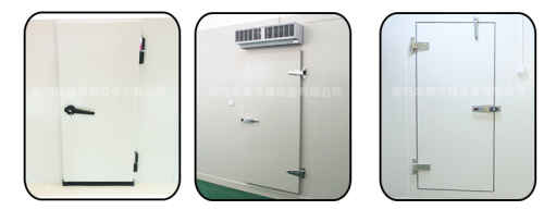 0.5mm Color plate cold room sliding door