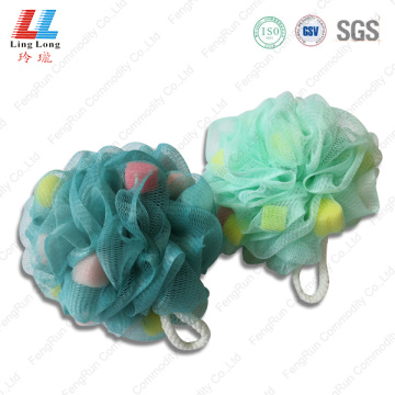 Little sponge mesh bath item