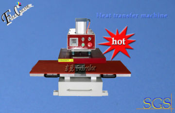 Bottom Glide Automatic Pneumatic Double Station Heat Press Transfer Machine