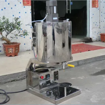 Vacuum Honey Heater and Mixer / Lipstick Pigment Melting Machine / Lipstick Filling Machine" 

However, to make it more concise and SEO-friendly, you might consider:

"Lipstick Production Equipment: Melter, Mixer, and Filler