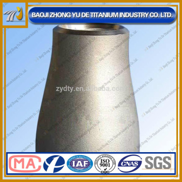 ASME B16.9 Gr5 concentric titanium alloy reducers