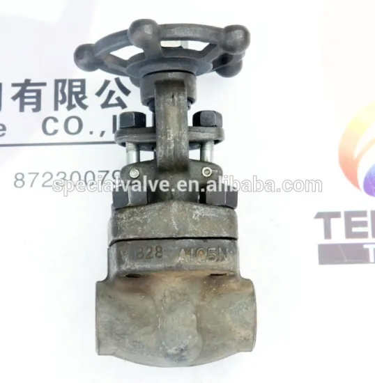 high pressure Double butt weld power station needle valve