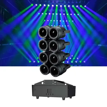 Z68 Pixel 60W IP Zoom PAR with RDM Protocol, Control Box, RGBW 4in1 Wash Zoom Stage Light