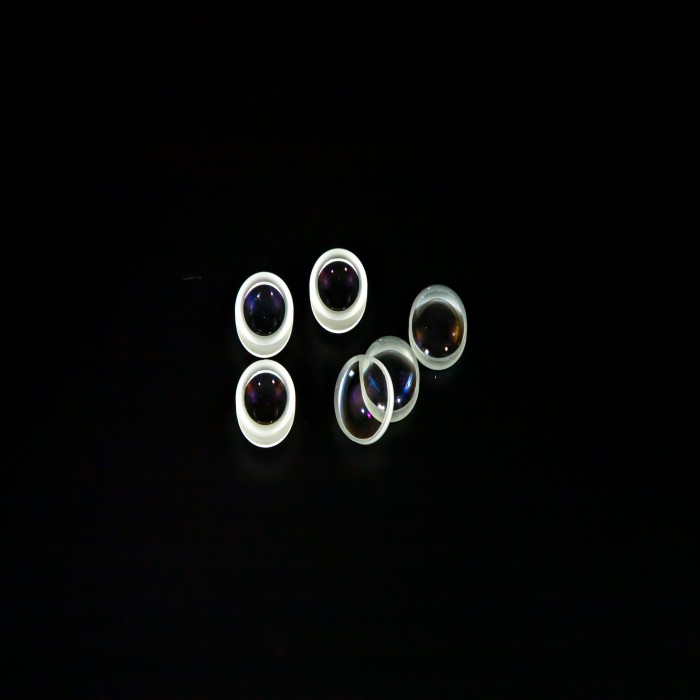 Lentille en verre transparente AR AF à transmission personnalisée à 99 %