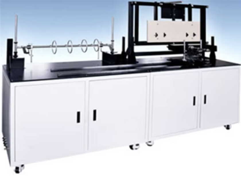 Optical fibre cable fire testing equipment