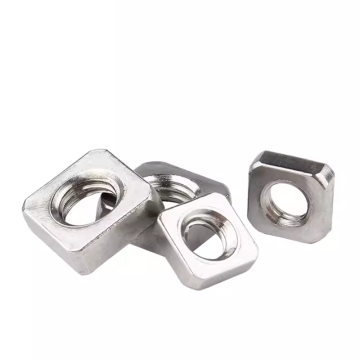 2mm to 16mm Stainless Steel and Galvanized Square Nuts: M3 to M16 Metric Sizes