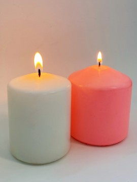 7*25cm pillar candle 12pcs/carton paraffin wax