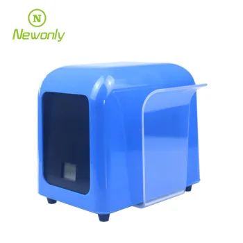 Customizable Plastic Table Napkin Holder and Menu Clip for Restaurants