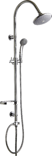 Small head Shower Column wall mounted column bar