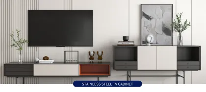 Stainless Steel TV Stand Furniture Cabinet