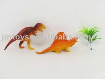Plastic Animal Toy, Dinosaur(2in1)