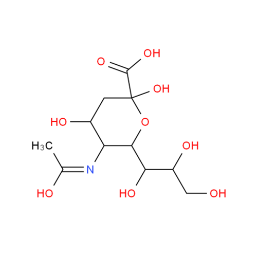 Ácido n-acetilneuramínico intermediário Zanamivir CAS nº 131-48-6