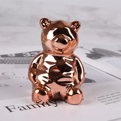 Ceramic Bear Crafts and Other Home Decor