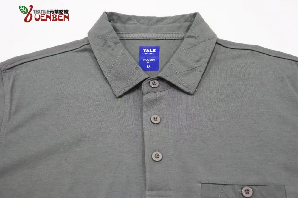 65%Poly 35%Cotton Solid Jersey With  Pocket