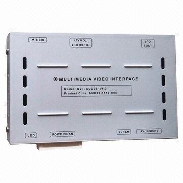 Car Video Interface, Fit for Audi A1/A4/A5/A6/A8/Q3/Q5/Q7, with 7-inch Original Screen