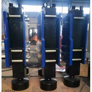 Fence Hydraulic Post Driver For Excavator