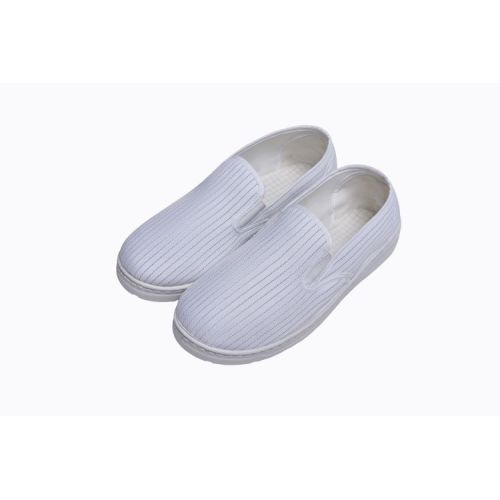 Cleanroom White Thin Stripes of Sole Shoes