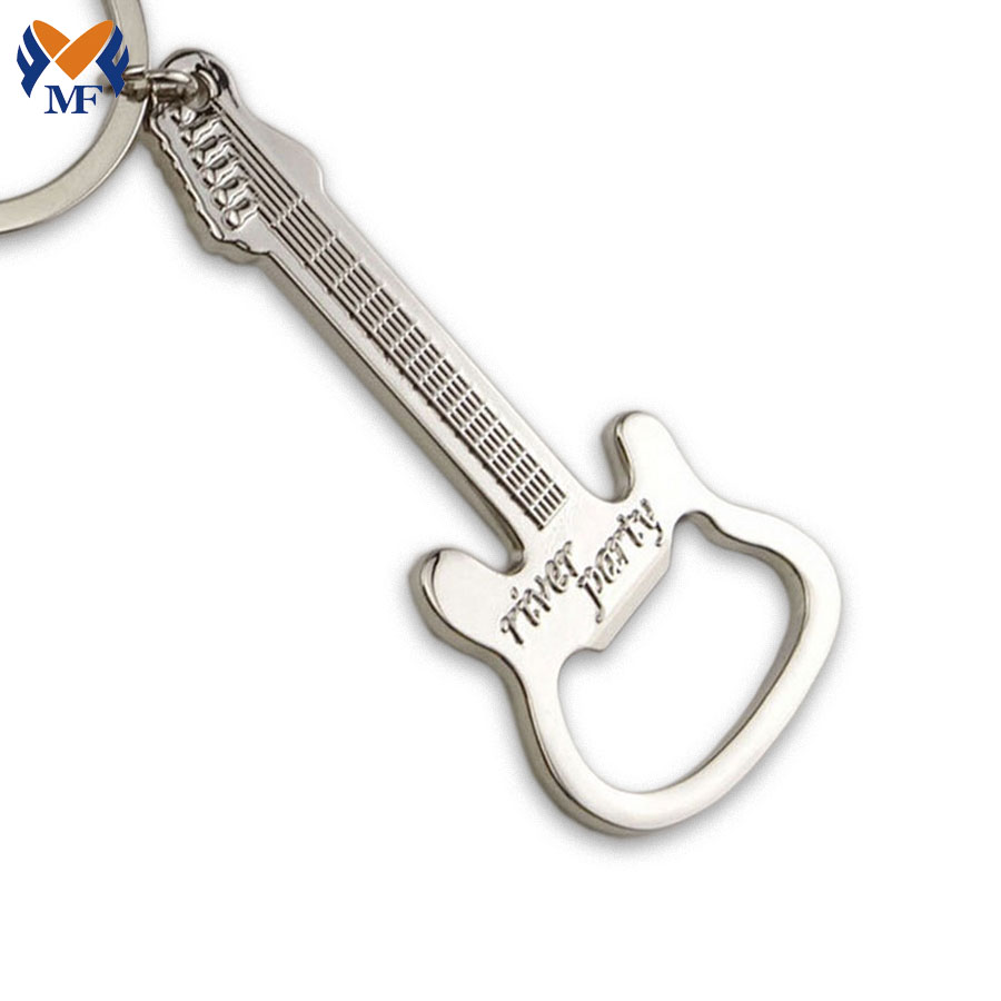 Guitar Bottle Opener Keychain