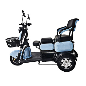 OEM ODM Foldable Multi-seat 3 Wheel Tricycle with Storage Baskets