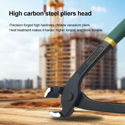 Yellow-green wire tie pliers