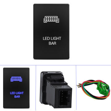 LED Auto LED VERIEUR MIRGEUR DE CHAUFFICATION DU MIRMOIRE PLACKING PLACK BOUTON POUR TOYOTA CAMRY ALTIS LAND CRUISER PRADO 2007-2015