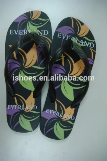 hot selling basic ladies solid color beach slippers