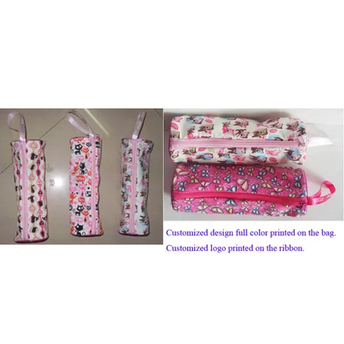 Round pencil bag