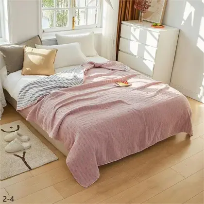 Popular 100% Cotton Towel Quilt Blanket for Summer