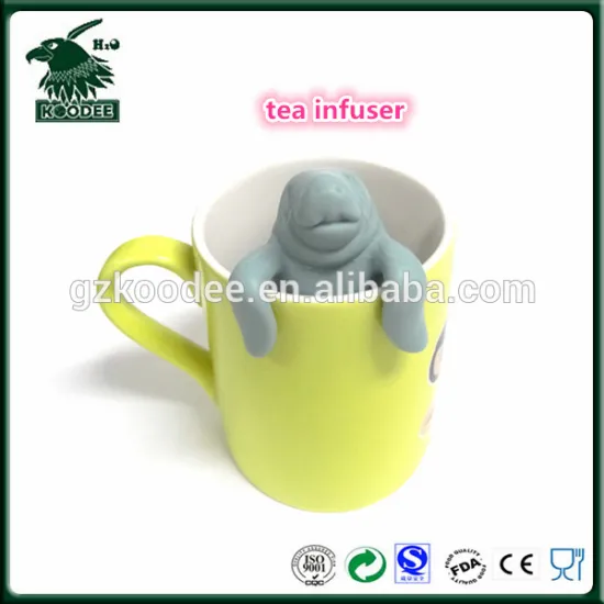 2016 Sealion metal silicone tea infuser for mugs
