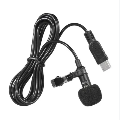 OEM Lavalier Lapel Microphone for GoPro Hero4/3+/Hero3 Camera