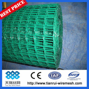 pvc coated welded wire mesh/2X2 galvanized welded wire mesh