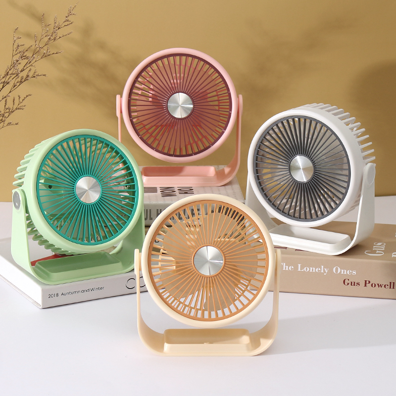 6-inch minimalist desktop charging fan