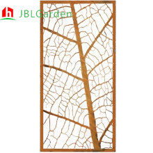 Corten Steel Decorative Metal Panel laser cut screen