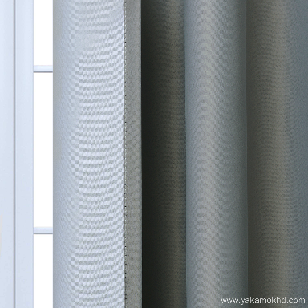 Grey Ombre Curtains with Grommet