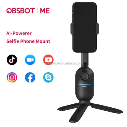 OBSBOT Me: The AI-Powered Smartphone Gimbal for Seamless Vlogging, Live Streaming, and TikTok