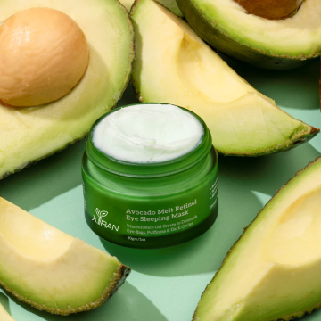 Private Label Avocado Retinol Eye Sleeping Mask