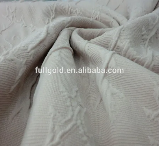 Polyester stretch DTY jaquard fabric made in china