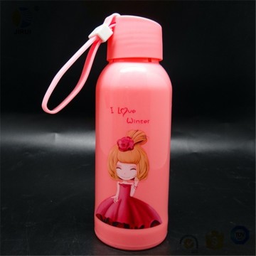 10 OZ GLASS WATERING BOTTLE WITH CUTE PICTURE