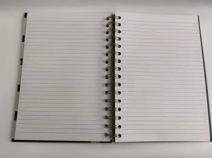 notes polka dot spiral notebook