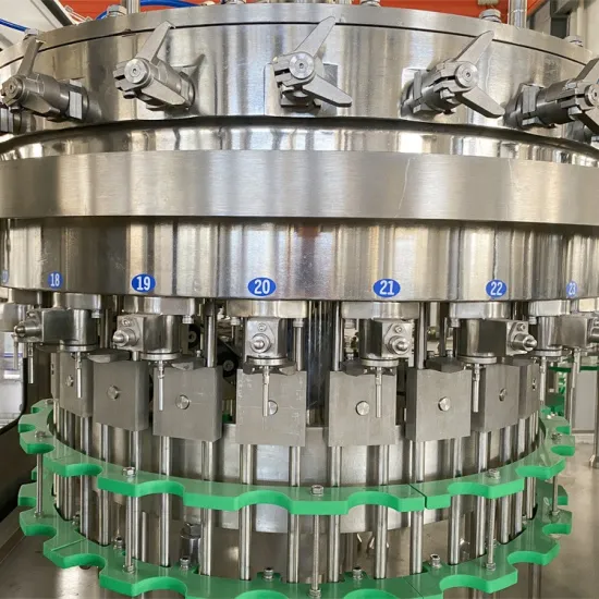 Auto Gas Water Filling Machine for Carbonated Soft Drink Production
