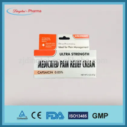 Free Sample pain cream since 1970 manufacture