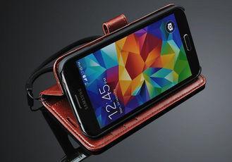 Wallet Card Holder Flip Cover Stand Cell Phone Case For Sam