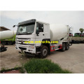 HOWO 10000 Liters Beton شاحنات نقل