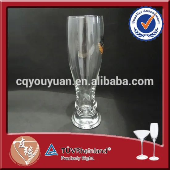 600ml big volume wheat beer glasses for sale
