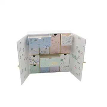 Custom Cardboard Candy Calendar Box Gift Paper Box