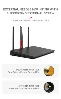 5G Router Antenna With SMA Collapsible