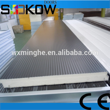 wuxi garage door panel/garage door panel/door panel with silver color