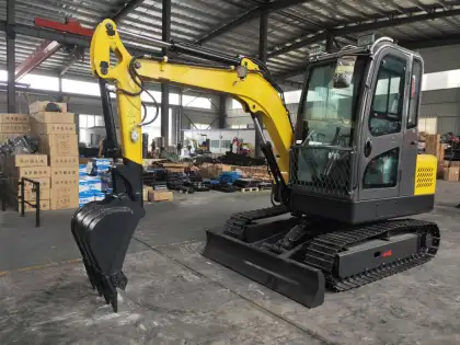 Used Mini Excavator 3.5 Ton Yanmar Engine Crawler Digger for Farms