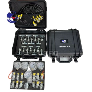 Construction Machinery Hydraulic Test Kit: Couplings, Connectors, Hoses & More