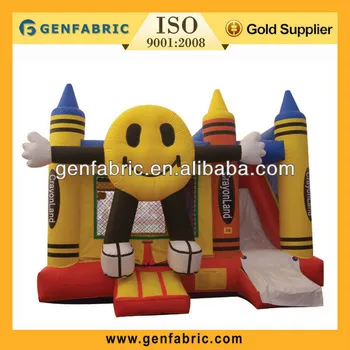 2013 High Quality PVC Children inflatable combo bounce house